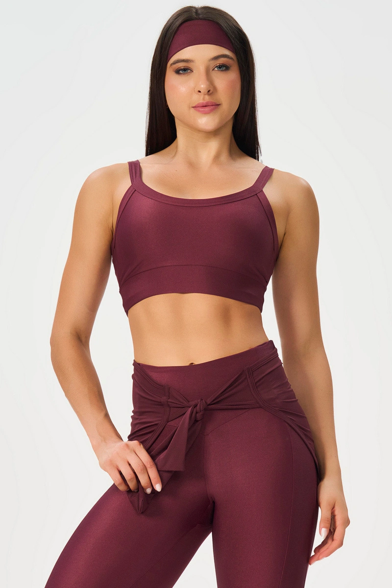 Lets Gym - Tapa Bumbum Burgundy - 3203BG