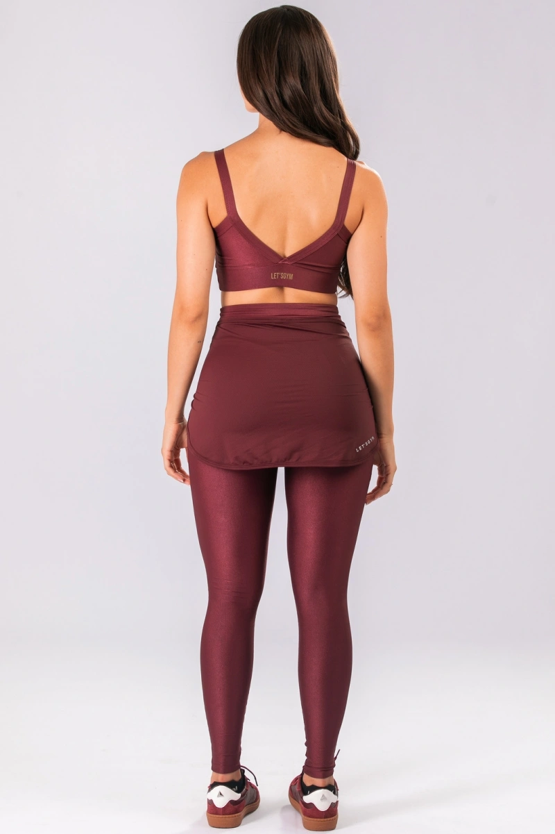 Lets Gym - Wrapping Burgundy - 3203BG