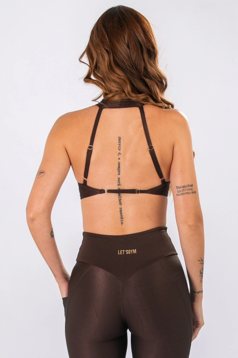 Lets Gym - Top Bright Form Coffee - 3207CF