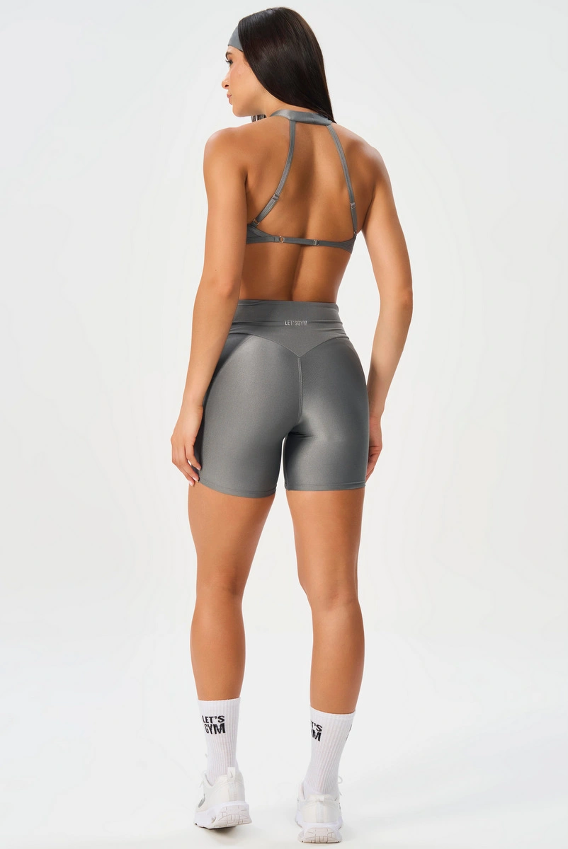 Lets Gym - Short Bright Form Grey - 3209GR