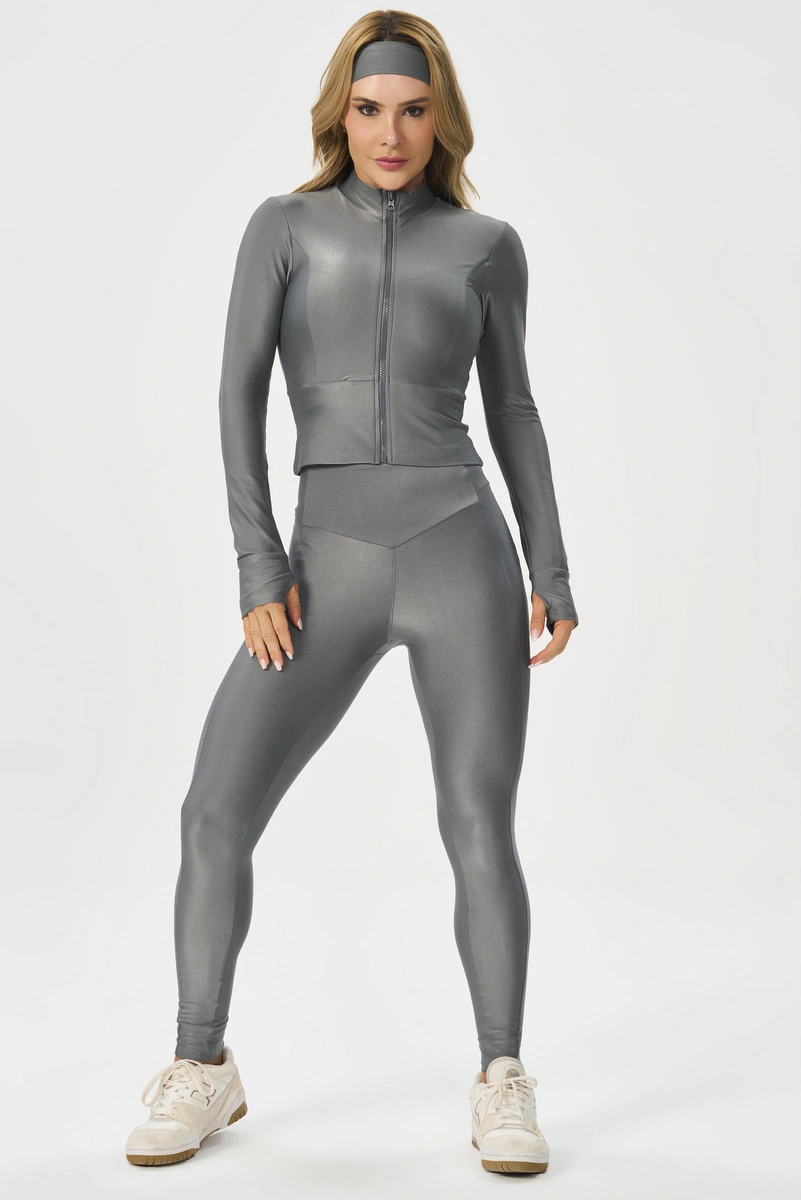 Lets Gym - Jacket Bright Form Grey - 3210GR