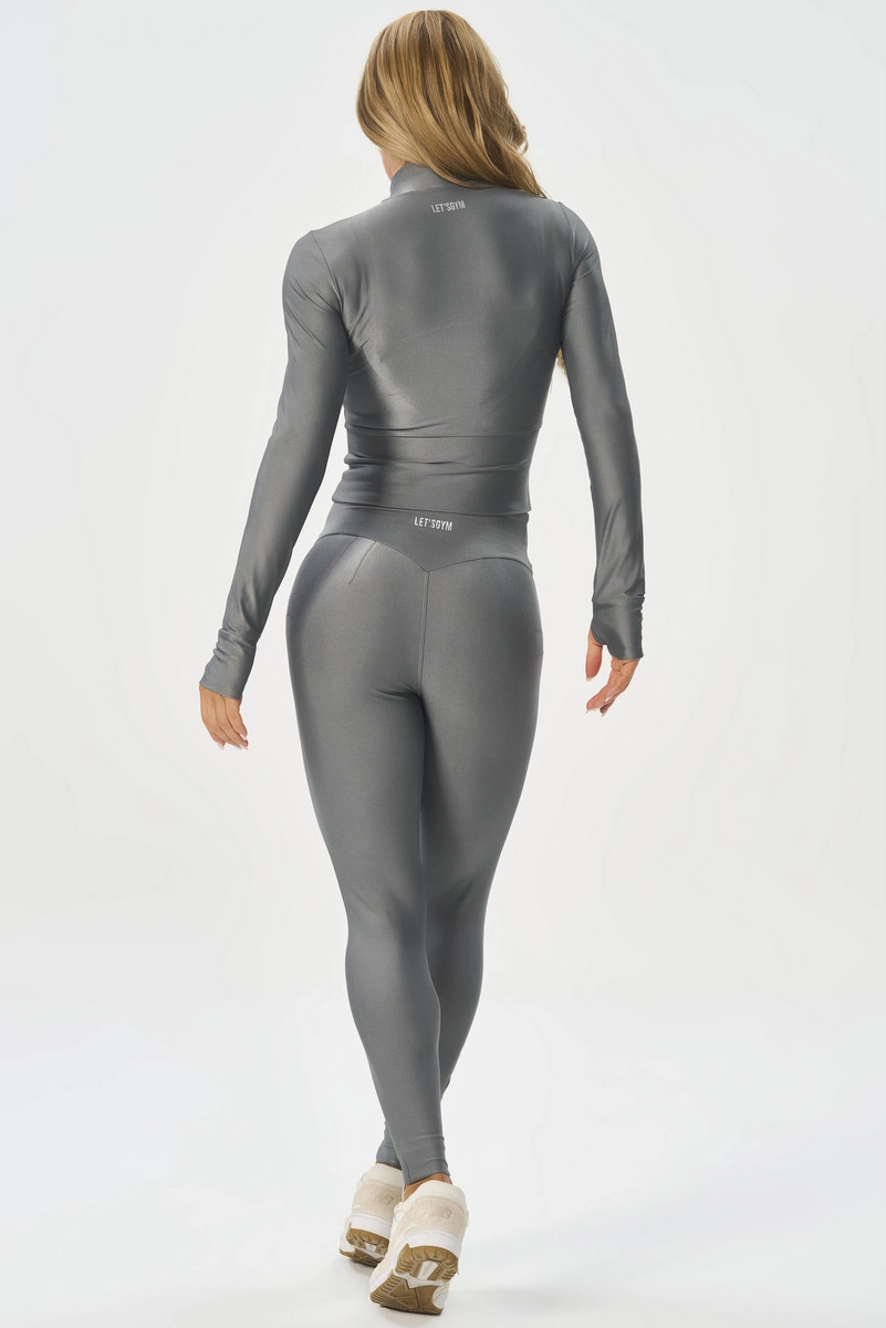 Lets Gym - Jacket Bright Form Grey - 3210GR