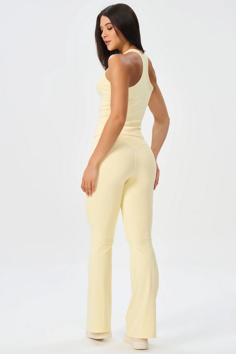 Lets Gym - Regata Matte Form Amarelo Manteiga - 3232AMT