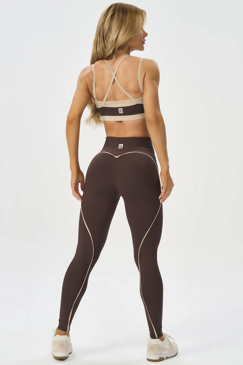 Lets Gym - Legging Form Ttank Coffee - 3242CF