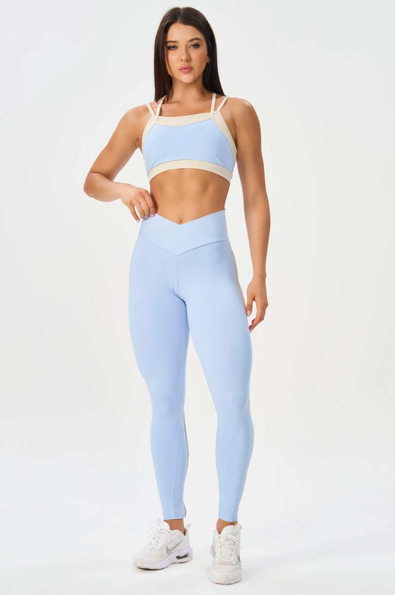 Lets Gym - Legging Form Trace Serenity - 3242SR