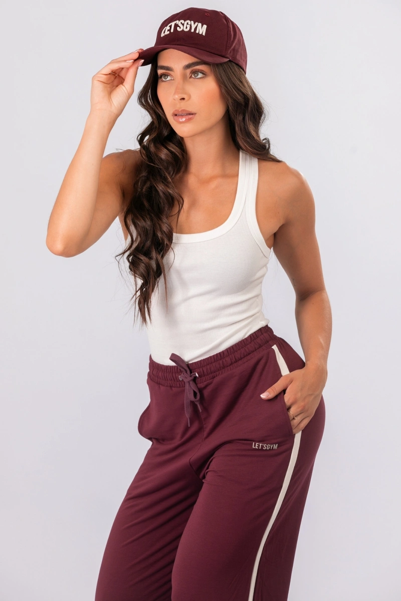 Lets Gym - Tank Shirt Rib Basic Chantilly - 3247CTL