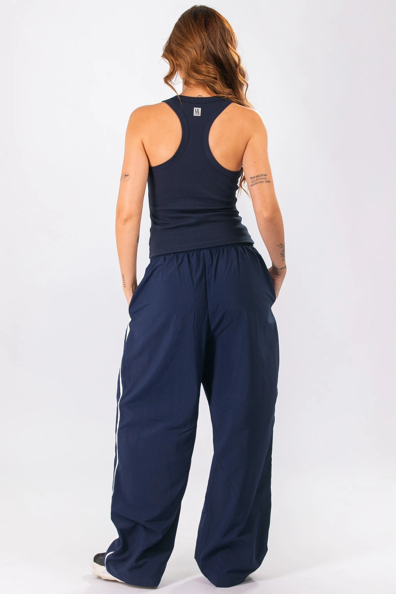 Lets Gym - Regata Rib Basic Navy Blue - 3247NB