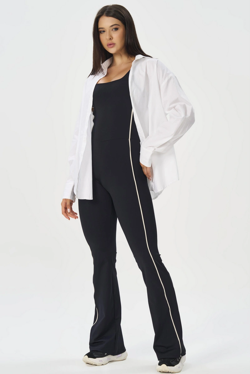 Lets Gym - Macacão Deep Form Preto - 3250PT