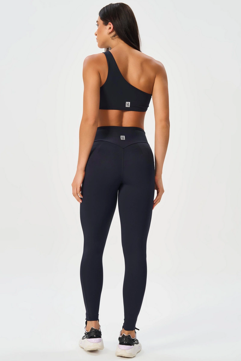 Lets Gym - Top One Ttank Black - 3258PT