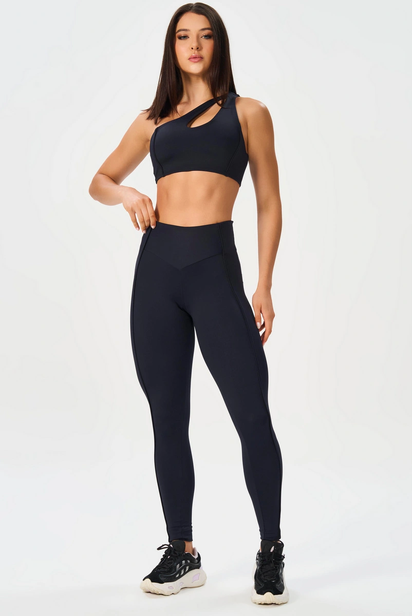 Lets Gym - Legging One Trace Preto - 3259PT