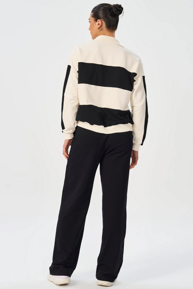 Lets Gym - Urban Ease Black Wide-Leg Pants - 3263PT