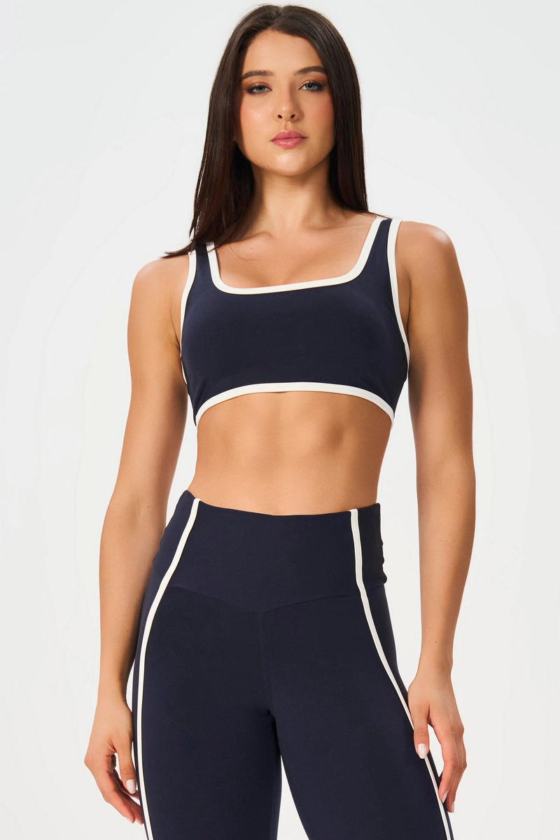 Lets Gym - Top Urban Motion Navy Blue - 3264NB