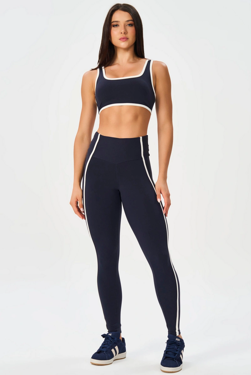 Lets Gym - Top Urban Motion Navy Blue - 3264NB