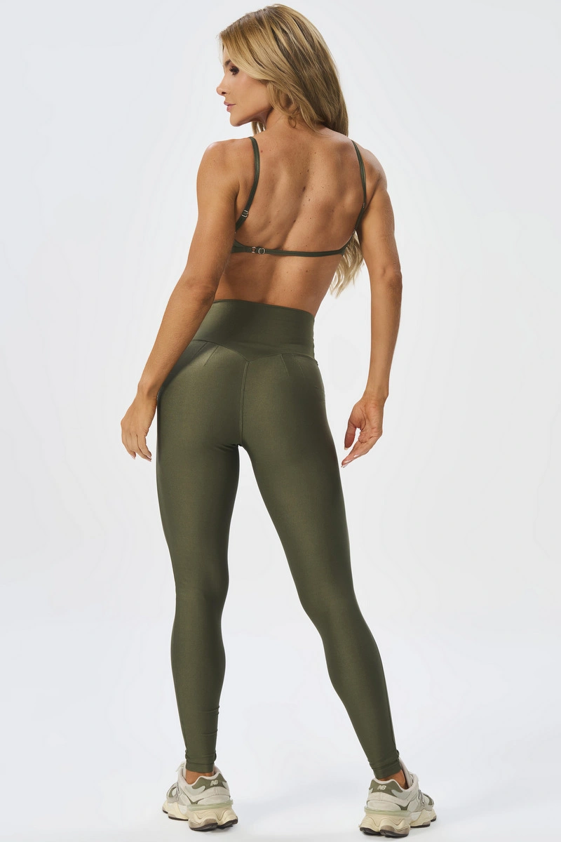 Lets Gym - New Minimal Glow Forest Legging - 3284FST