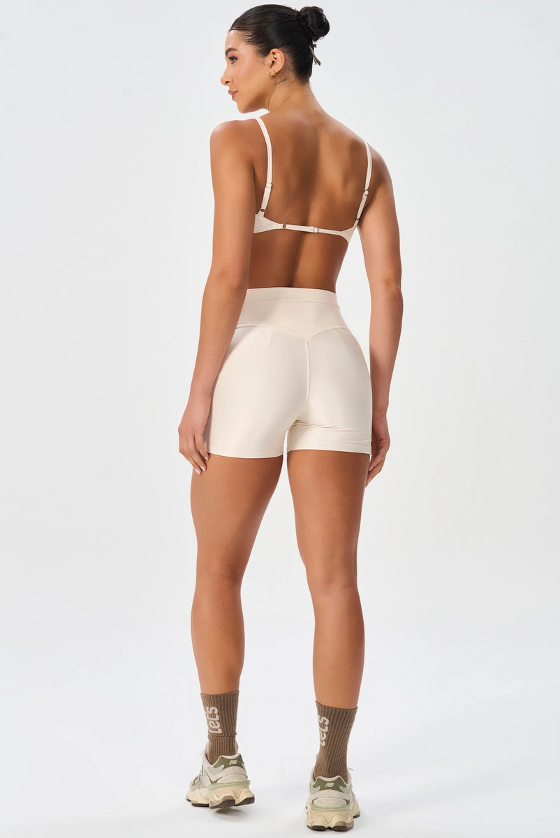 Lets Gym - Short New Minimal Glow Off White - 3285OFW