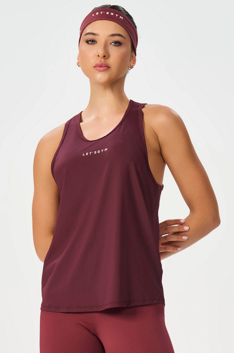 Lets Gym - Regata New Modern Move Burgundy - 3286BG