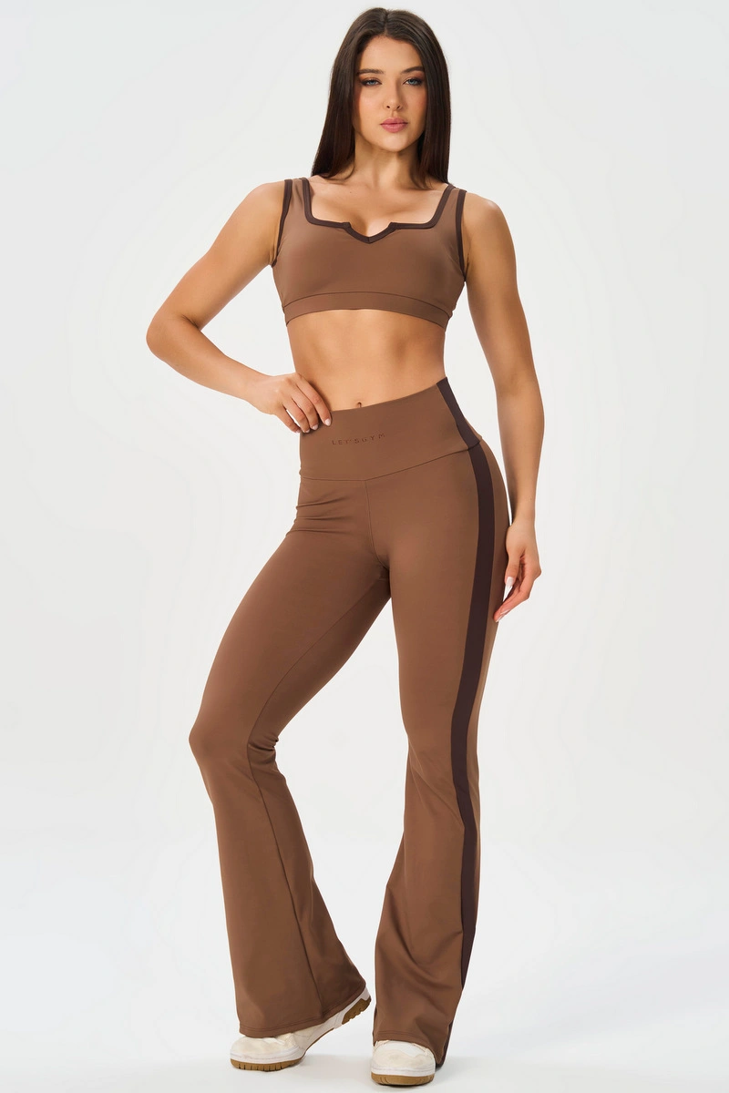Lets Gym - Flare Deep Form Brown - 3298MR