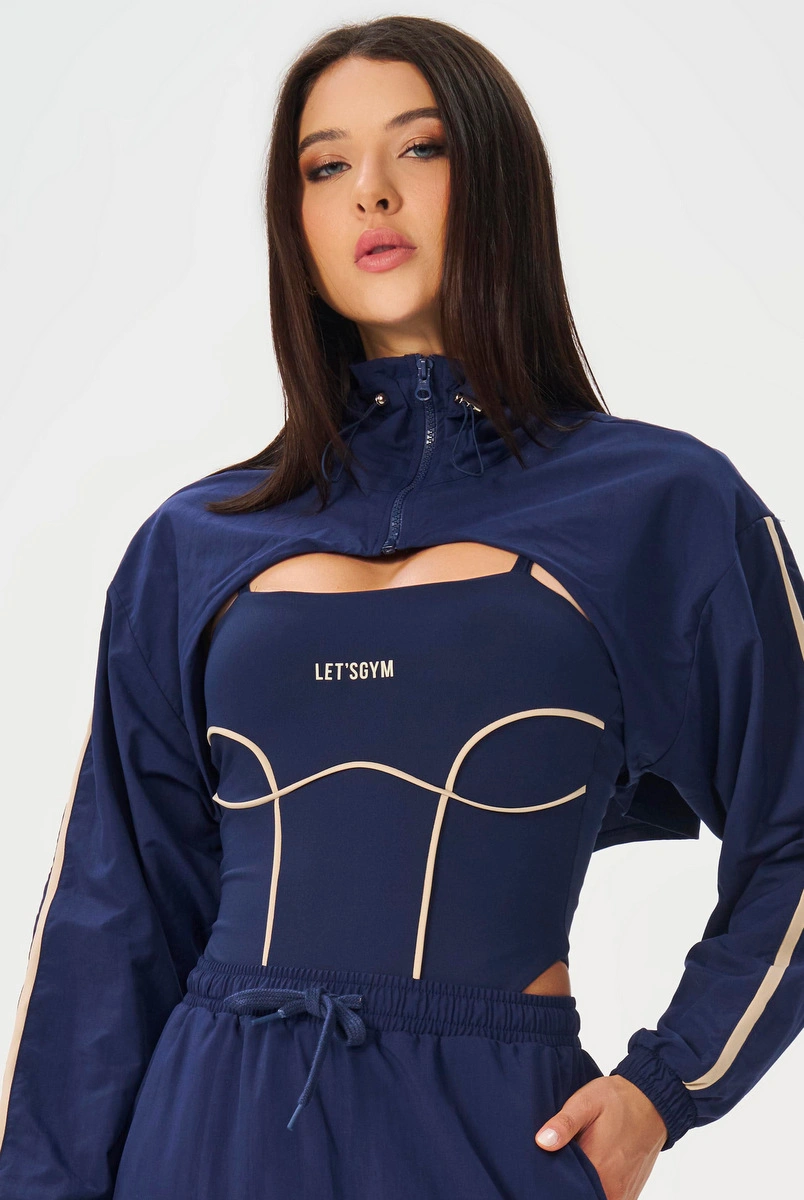 Lets Gym - Body Modern Muse Navy Blue - 3308NB