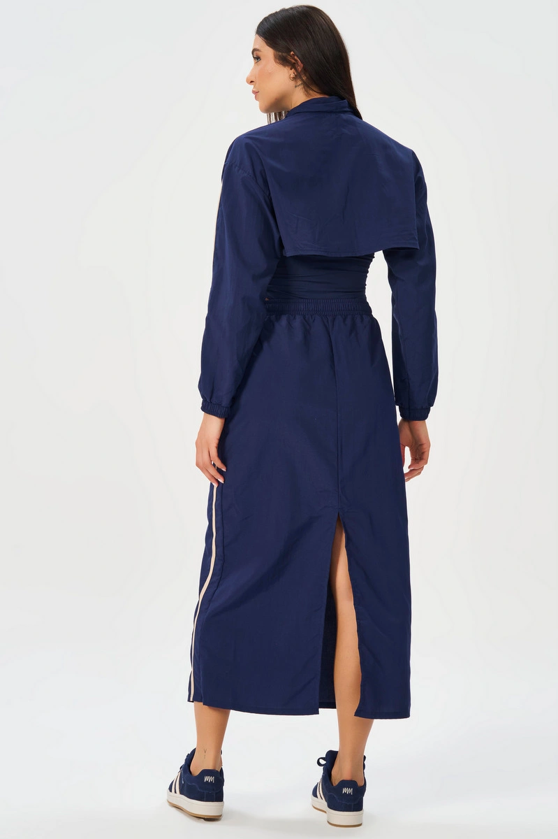 Lets Gym - Modern Muse Navy Blue Skirt - 3309NB