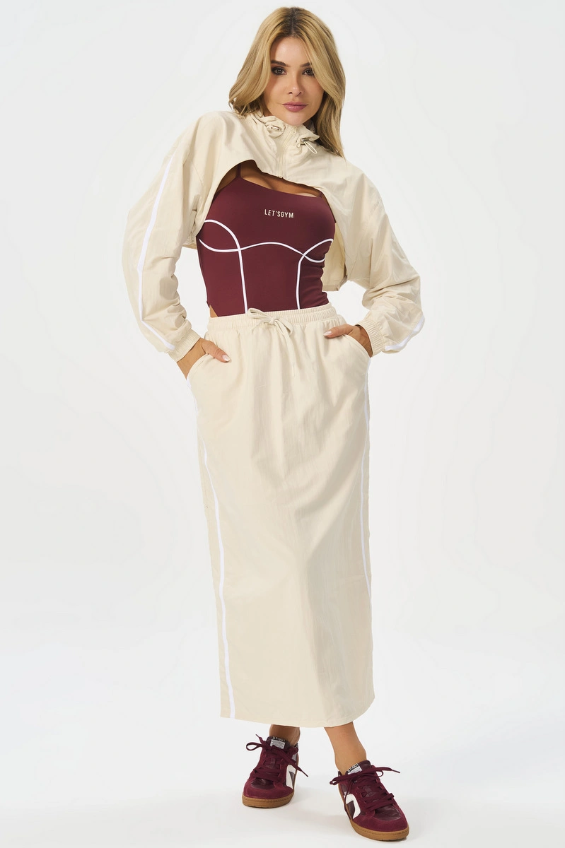 Lets Gym - Modern Muse Off-White Skirt - 3309OFW