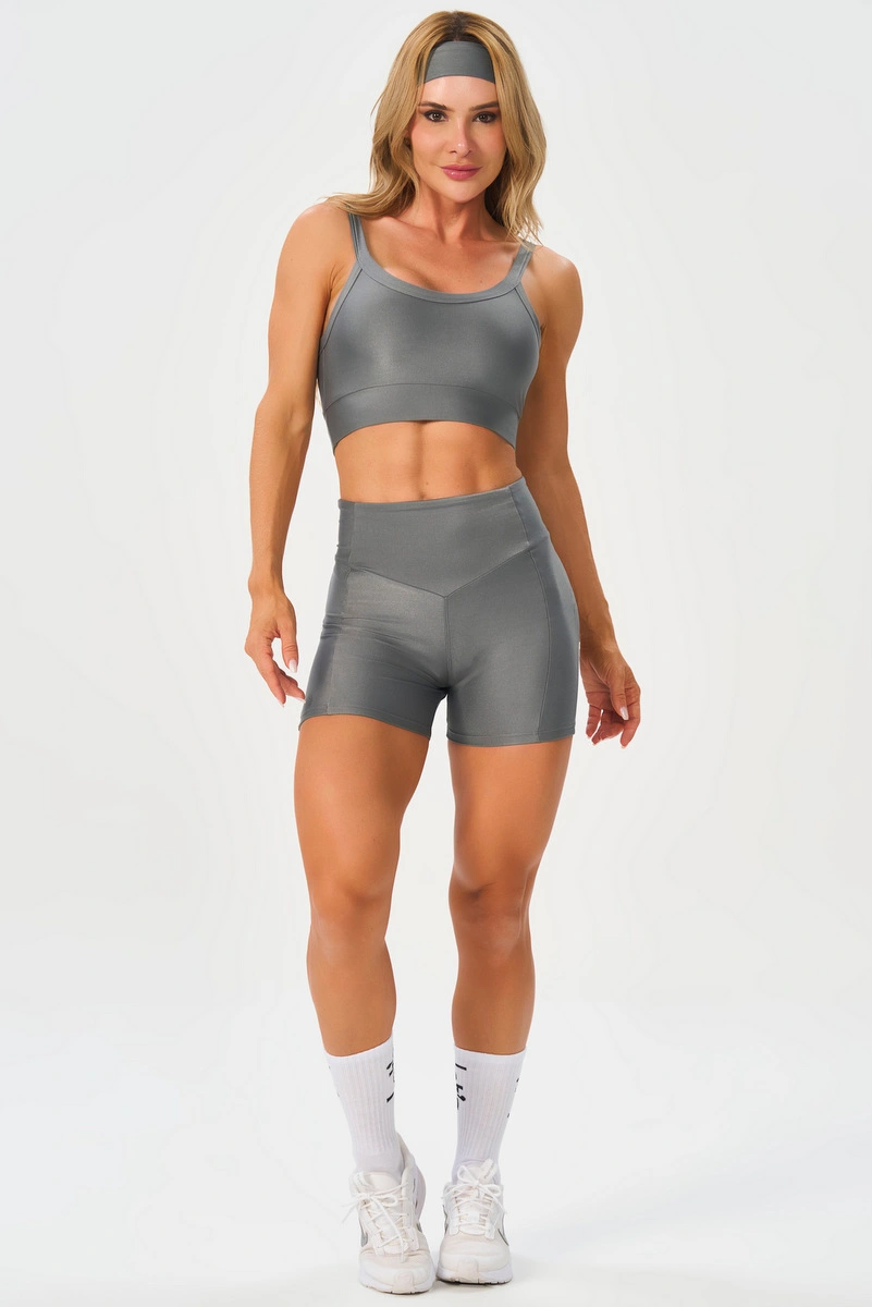Lets Gym - Short New Bright Grey - 3315GR