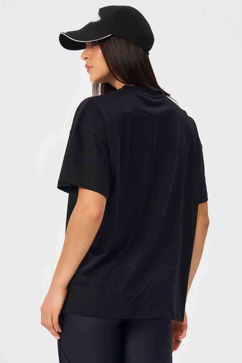 Lets Gym - Letsgym Balance Oversized T-Shirt Black - 3321PT
