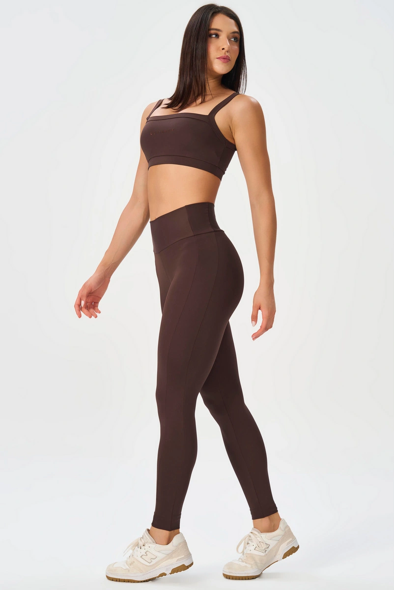 Lets Gym - Legging Basic Tunning Coffee - 3327CF