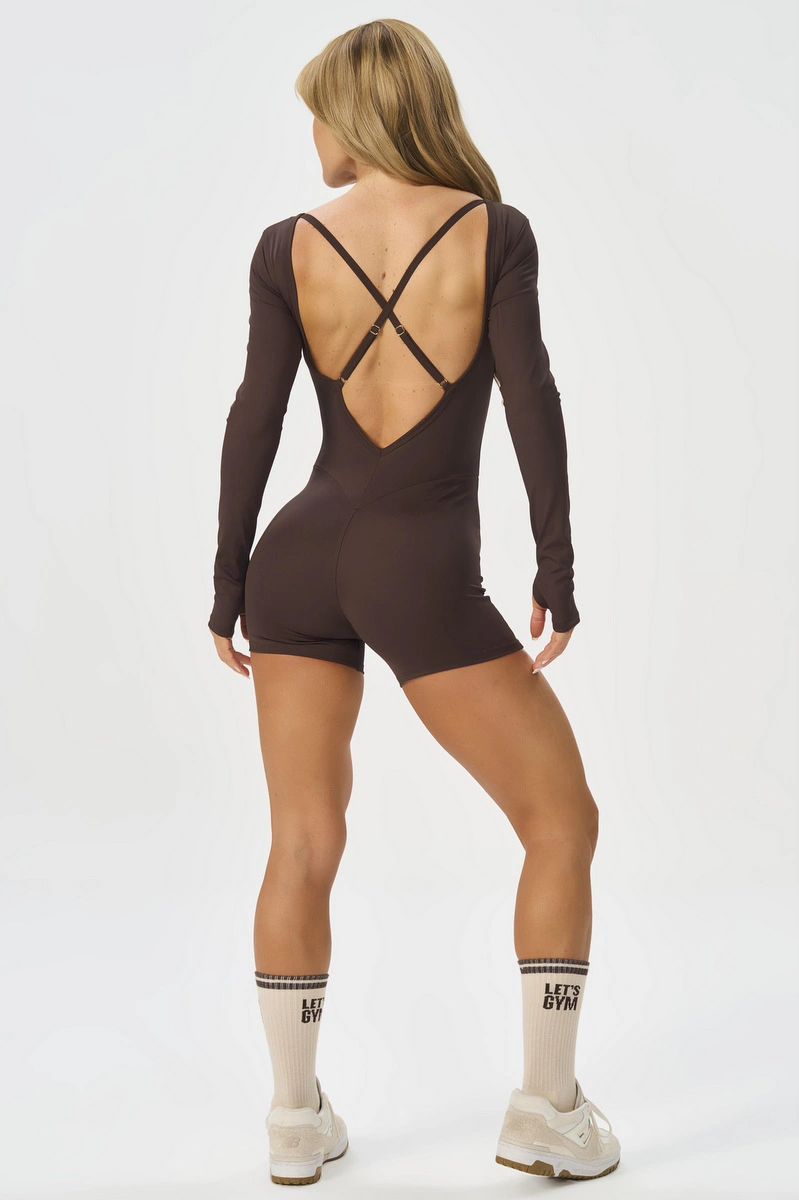 Lets Gym - Macaquinho Basic Tunning Coffee - 3330CF