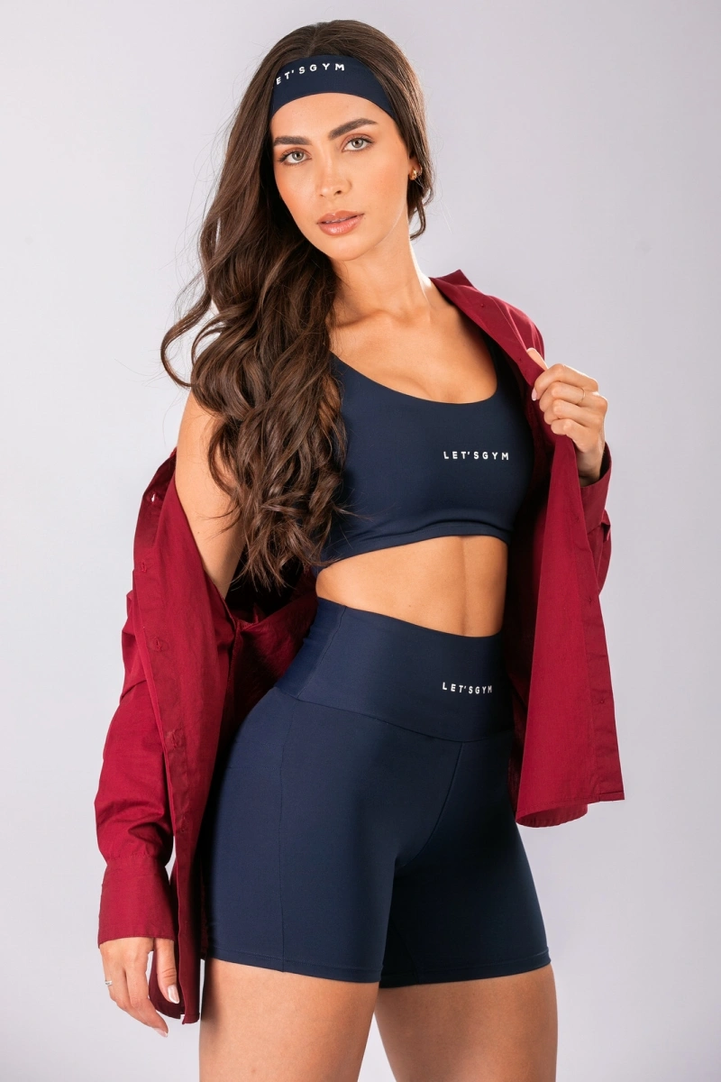 Lets Gym - Let's Gym Burgundy Shirt - 3341BG