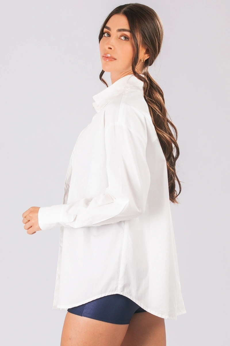 Lets Gym - Let's Gym White Shirt - 3341BR