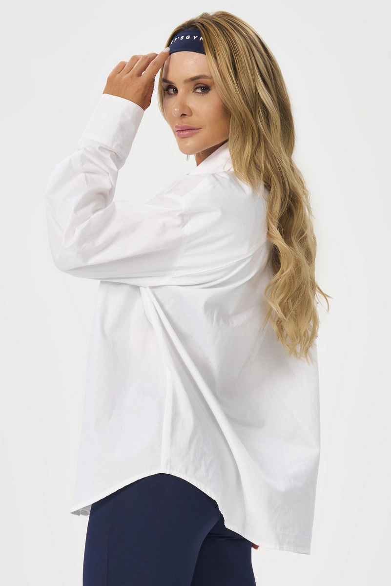 Lets Gym - Let's Gym White Shirt - 3341BR