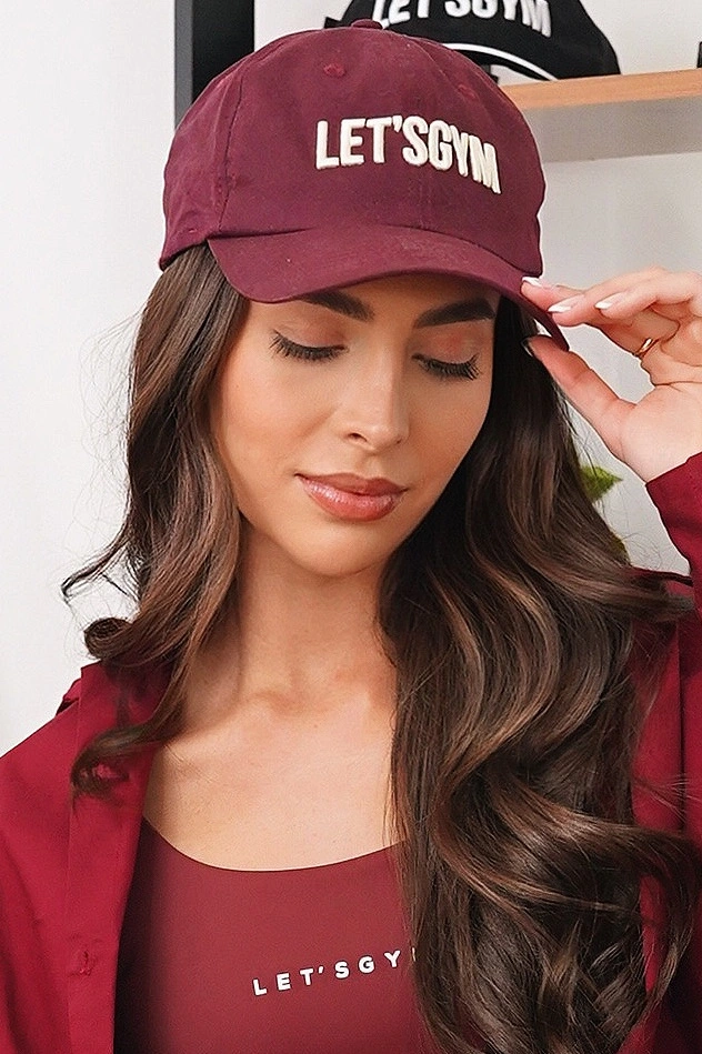 Lets Gym - Bone Letsgym Burgundy - 2596BG