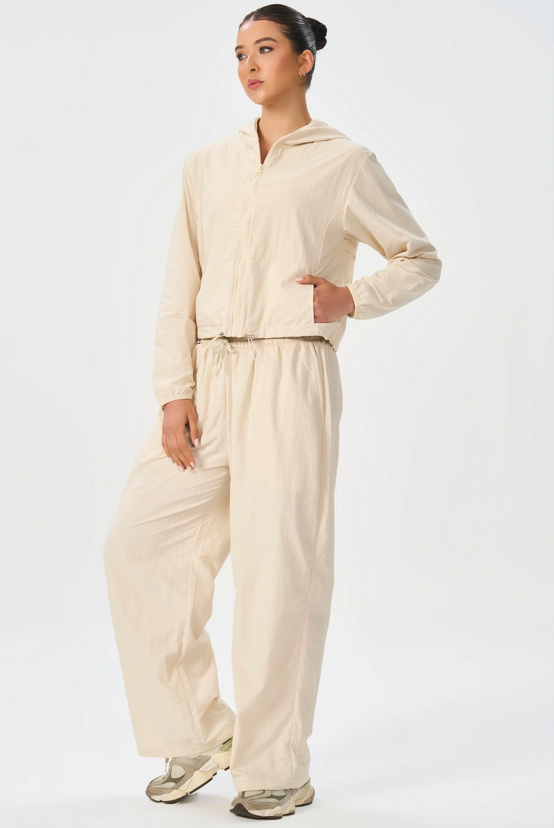 Lets Gym - Off-White Athleisure Pants - 2922OFW