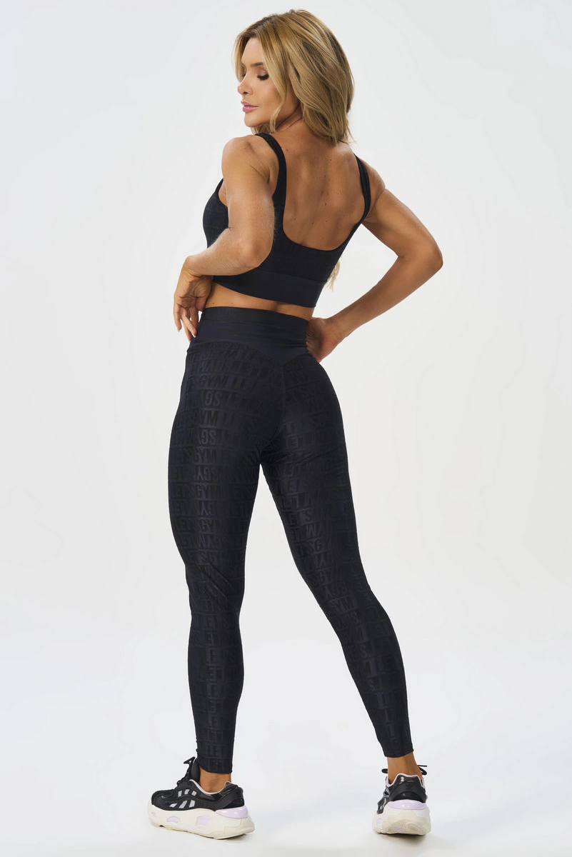 Lets Gym - Legging Velvet Line Preto - 3293PT