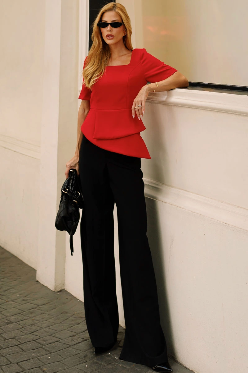 Miss Misses - Blusa Alexia Vermelho - 54746024