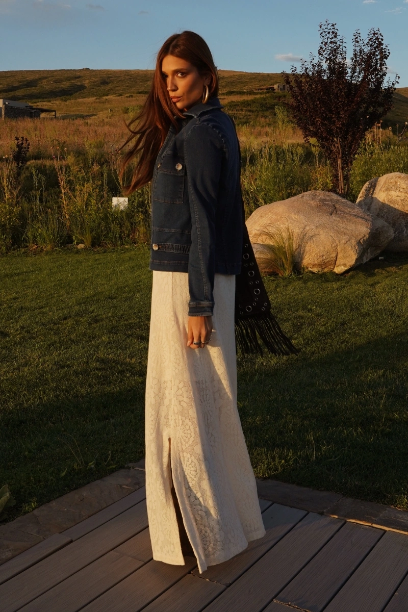 Hidrogênio - JAQUETA COM GOLA JEANS - 20645042