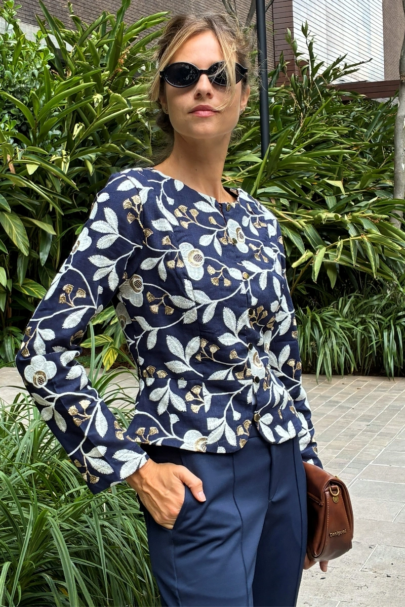 Hidrogênio - CASAQUETO ACINTURADO MIDNIGHT - 20673608