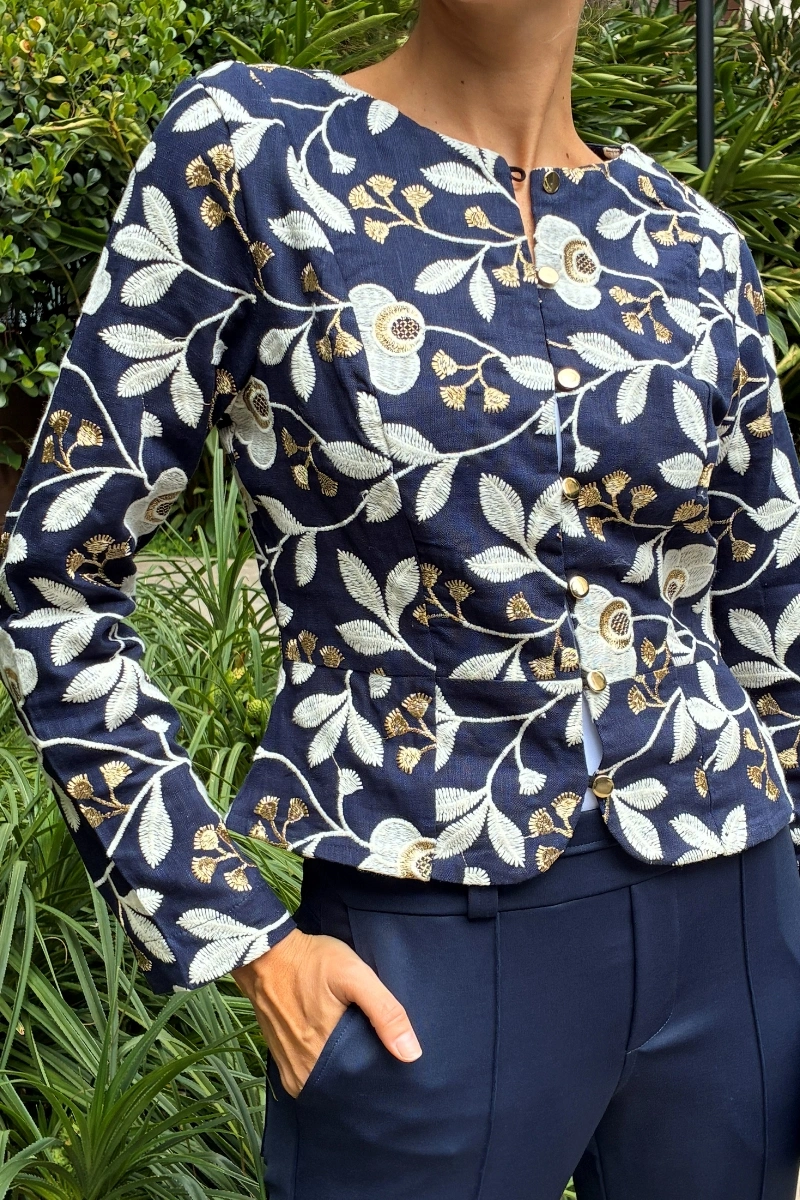 Hidrogênio - CASAQUETO ACINTURADO MIDNIGHT - 20673608