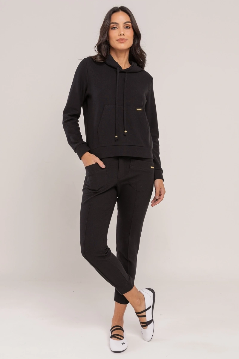 Hidrogênio - CALÇA JOGGER C/ BOLSOS BEATRIZ PRETO - 20691001