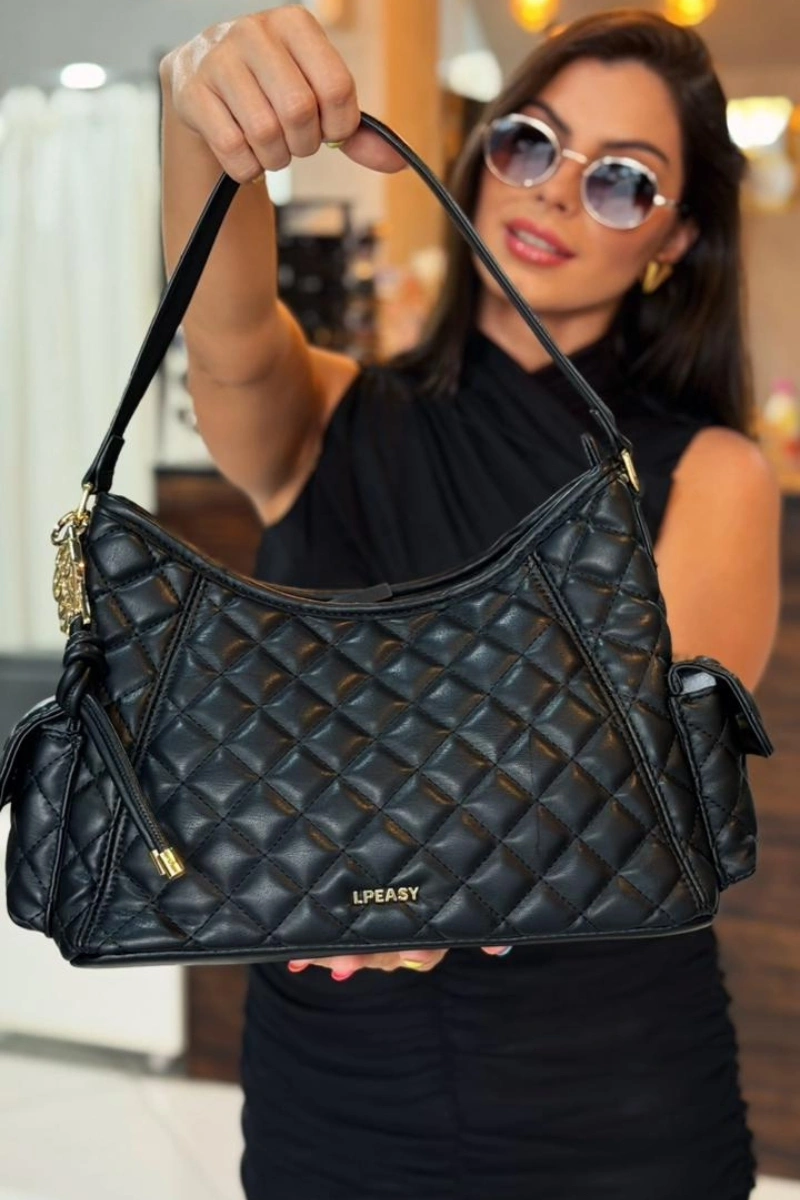 LANÇA PERFUME - Bolsa Shoulder Metalasse Lança Perfume - 0762