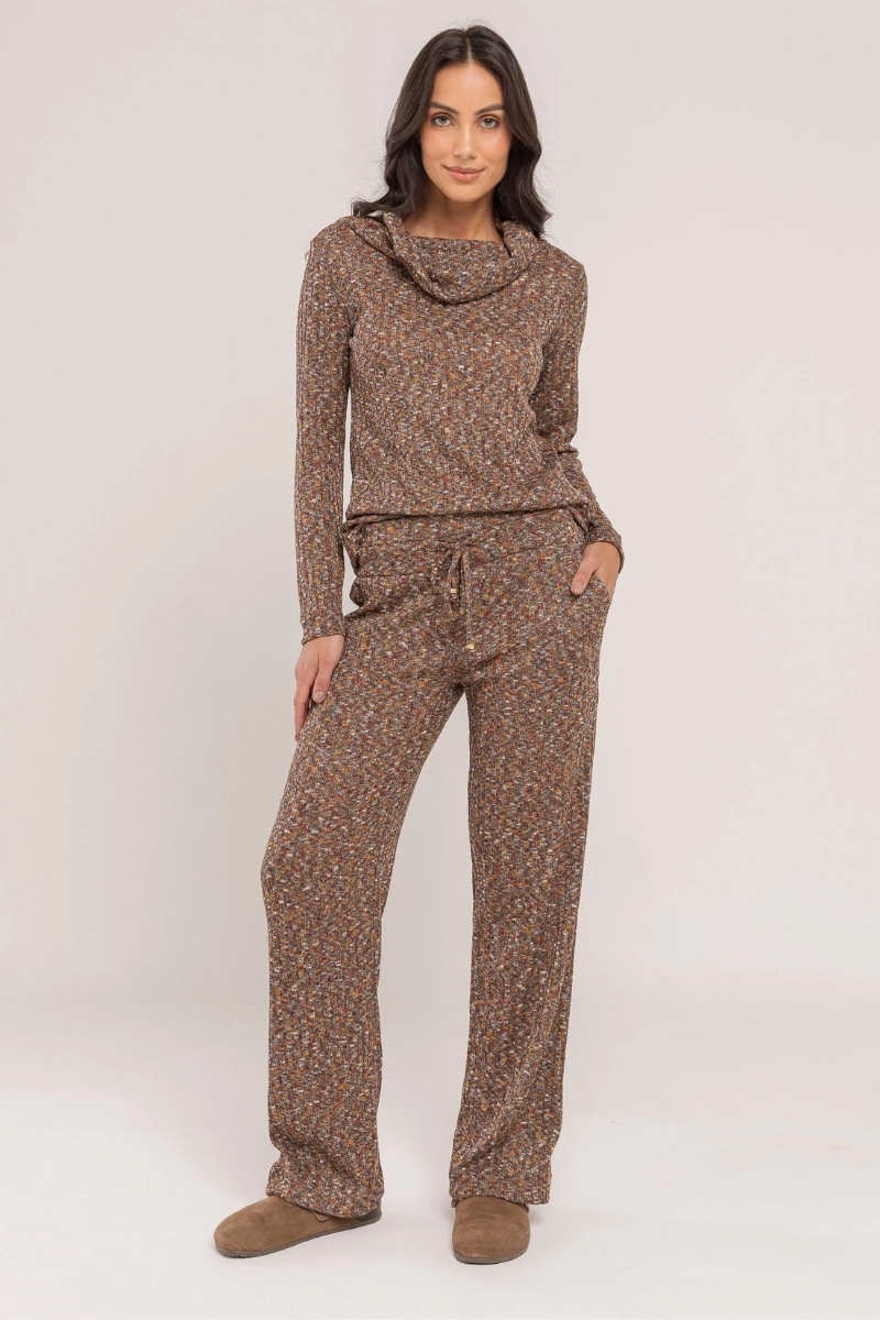 Hidrogênio - CALÇA RETA C/ CANALETA KAREN BORDO - 20698097