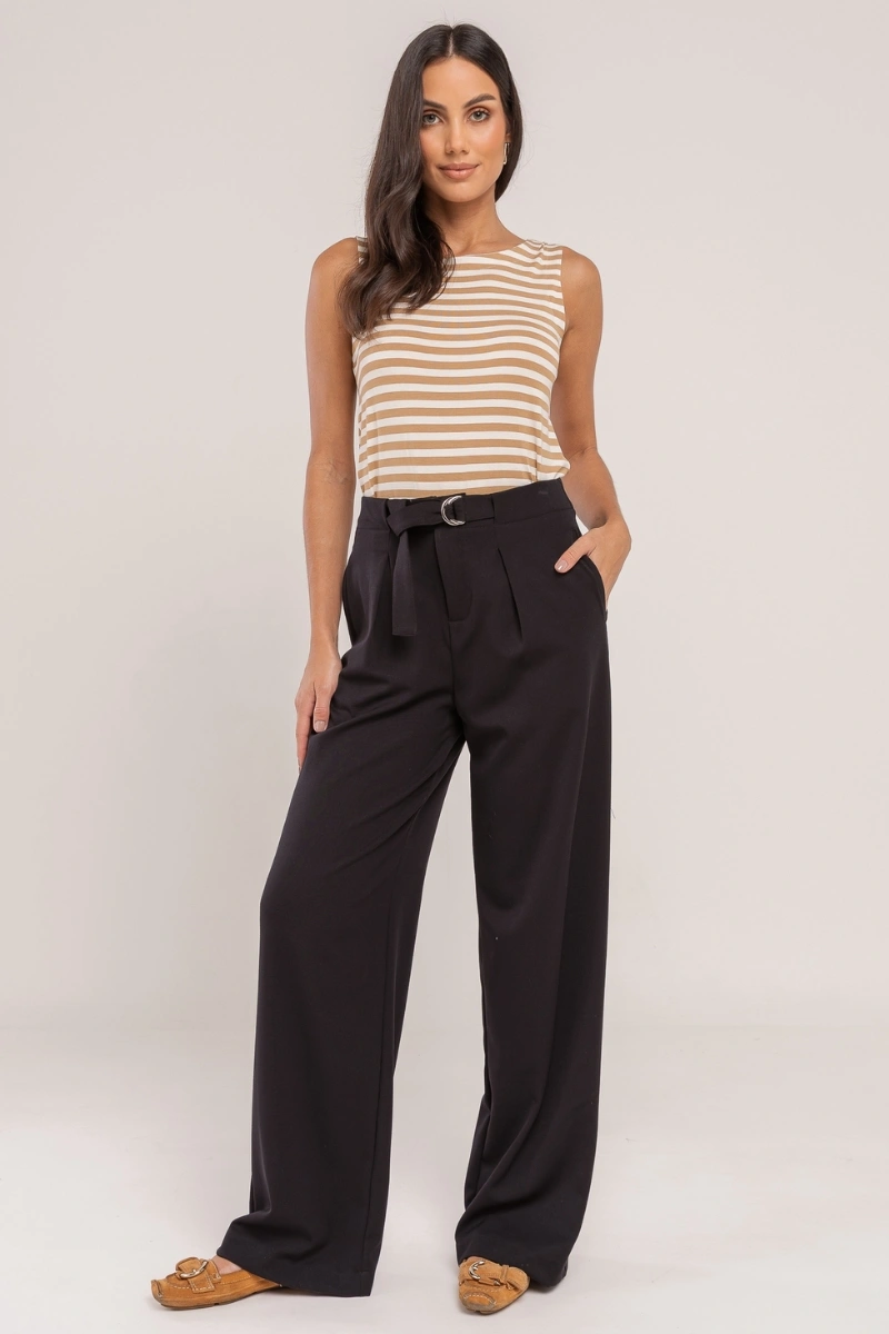 Hidrogênio - CALÇA COM CINTO INTERNO PRETO - 20622001