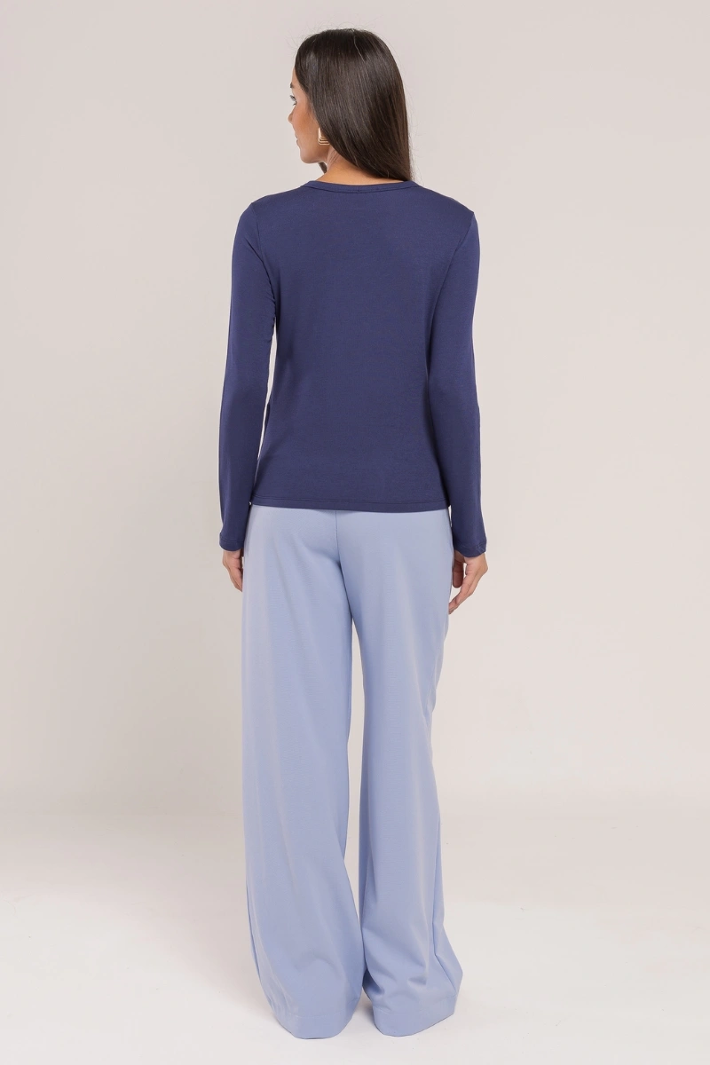 Hidrogênio - CALÇA COM CINTO INTERNO AZUL CÉU - 20622606