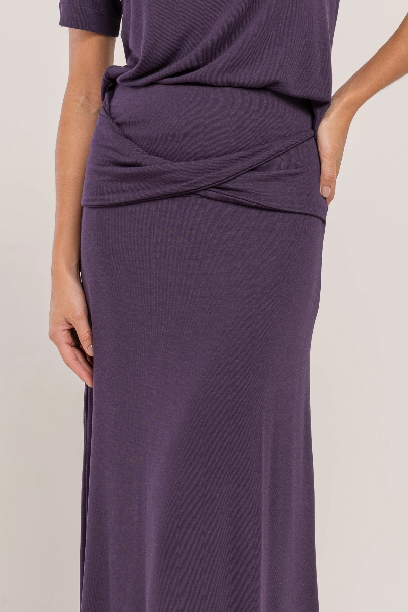 Hidrogênio - NAVY PAREO SKIRT - 20644004