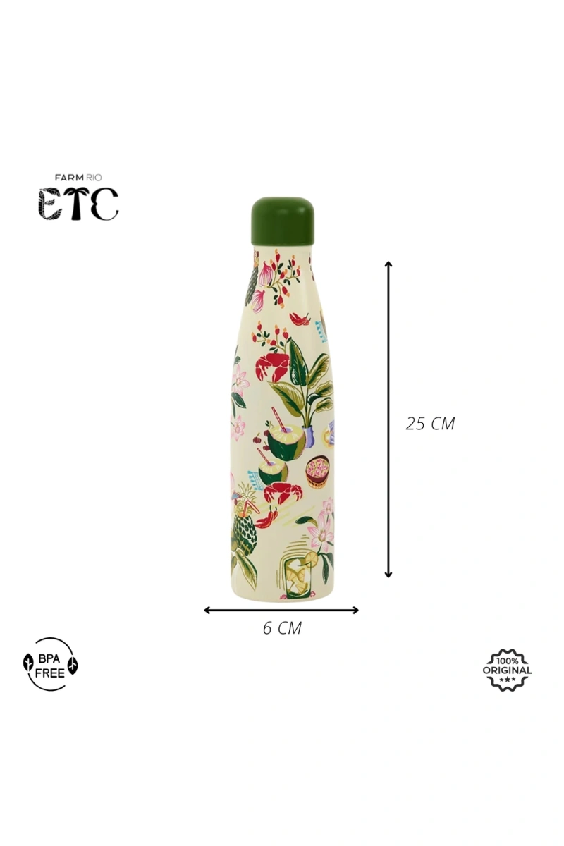 FARM - FARM GLUB 500ML THERMAL BOTTLE BEACH FOOD - 78330845