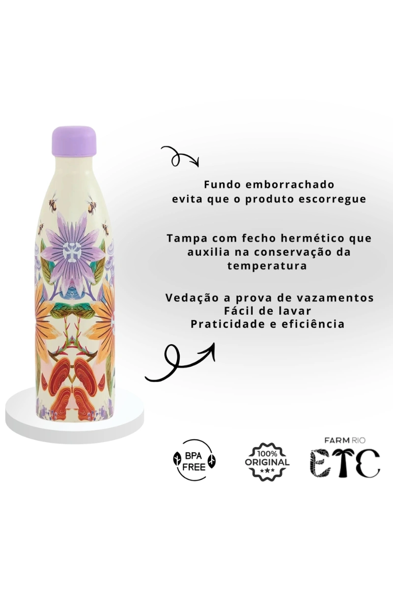 FARM - FARM GLUB 750ML THERMAL BOTTLE GLITTERY - 360131