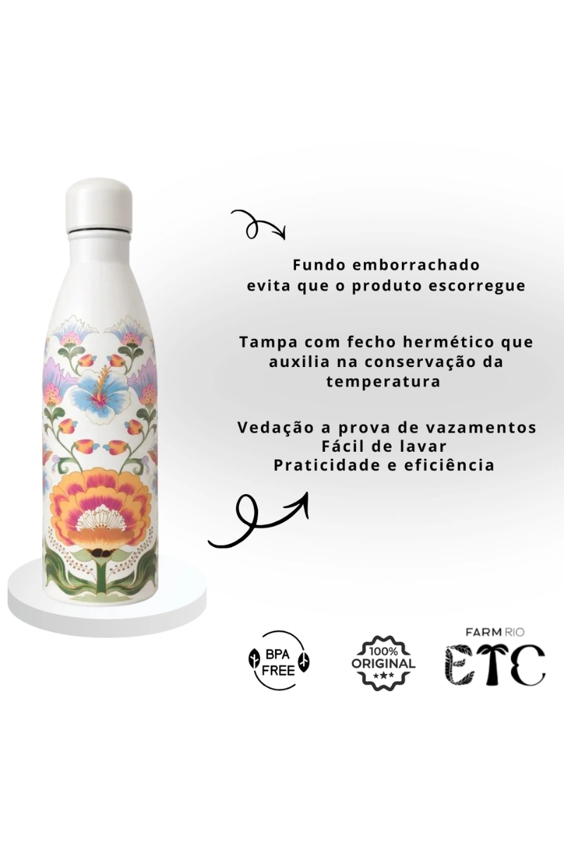 FARM - FARM GLUB 750ML THERMAL BOTTLE TERRA SURREALIS - 78331175