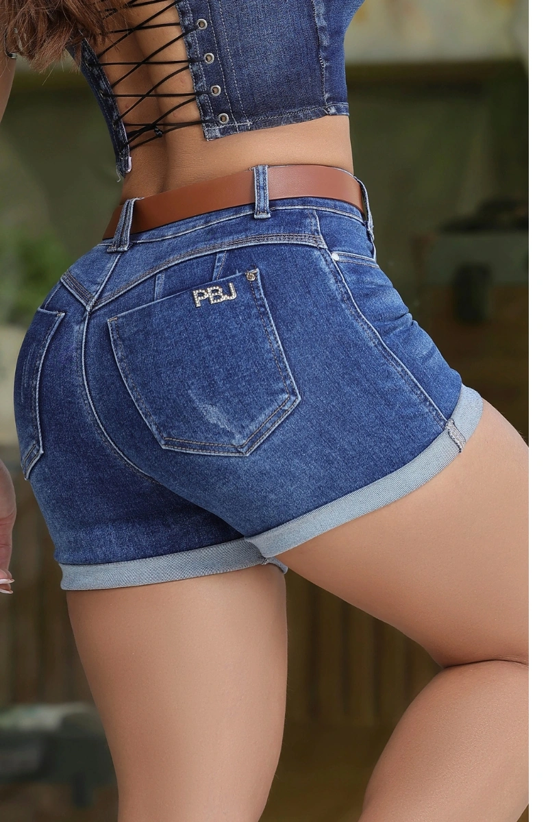 PITBULL - Short Hot Pants w/ Belt Pitbull - 89979