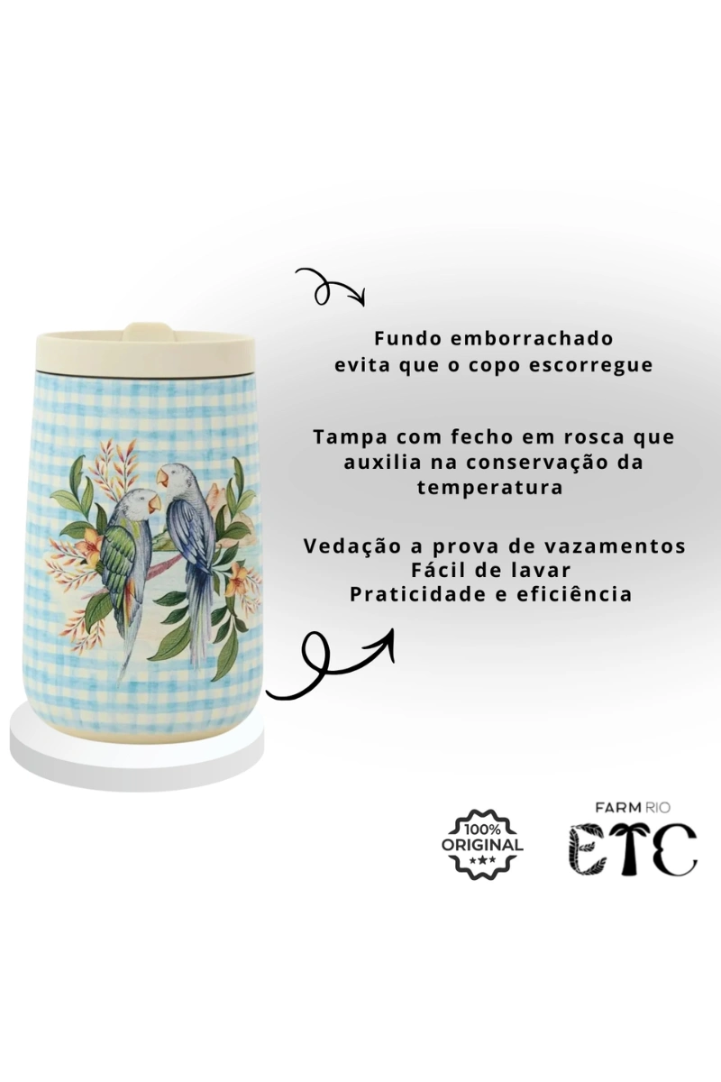 FARM - FARM RIO ANTIGO 450ML THERMAL CUP - 78330853M