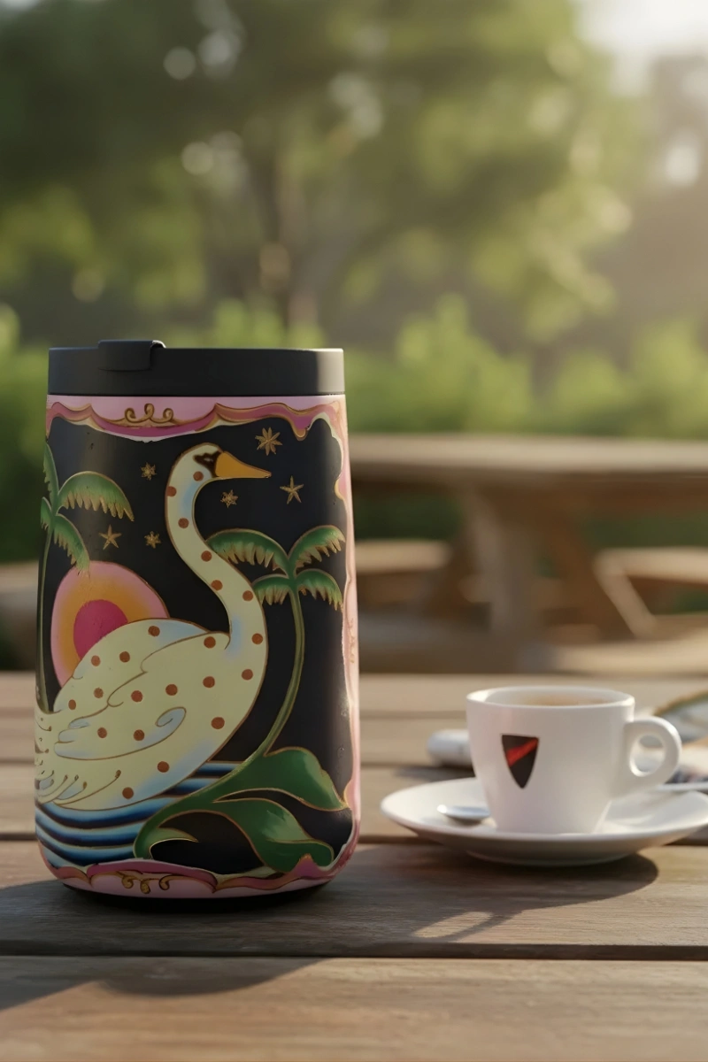 FARM - COPO TERMICO FARM TERRA SURREALIS 450ML - 78331153